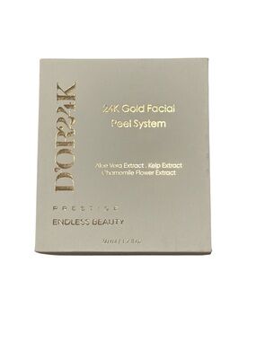 D’OR24K Prestige 24K Gold Facial Peel System 1.7 oz NIB Luxury Skincare